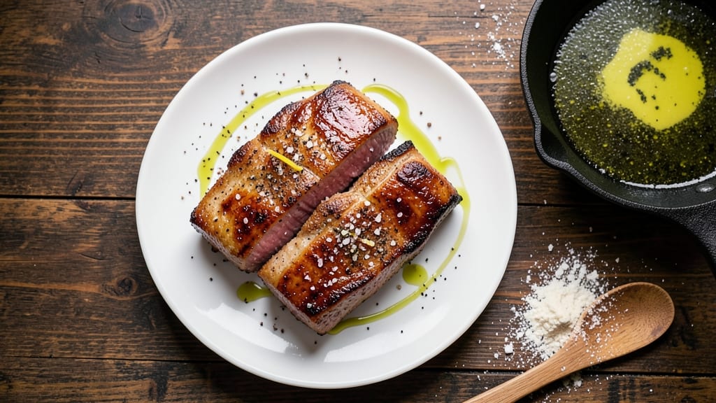 End Cut Pork Chops Recipe: Pan-Seared Crust With Juicy Pink Centers