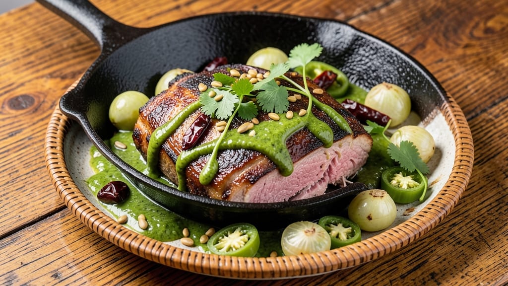 Mexican Pork Verde Recipe: Smoky Chipotle-Tomato Sauce Over Tender Shreds