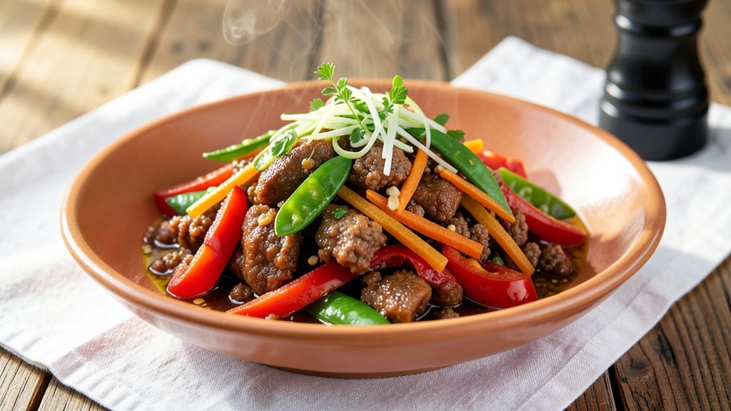 Minced Pork and Vegetables Recipe: Savory Stir-Fry With Wok-Hei Crispness