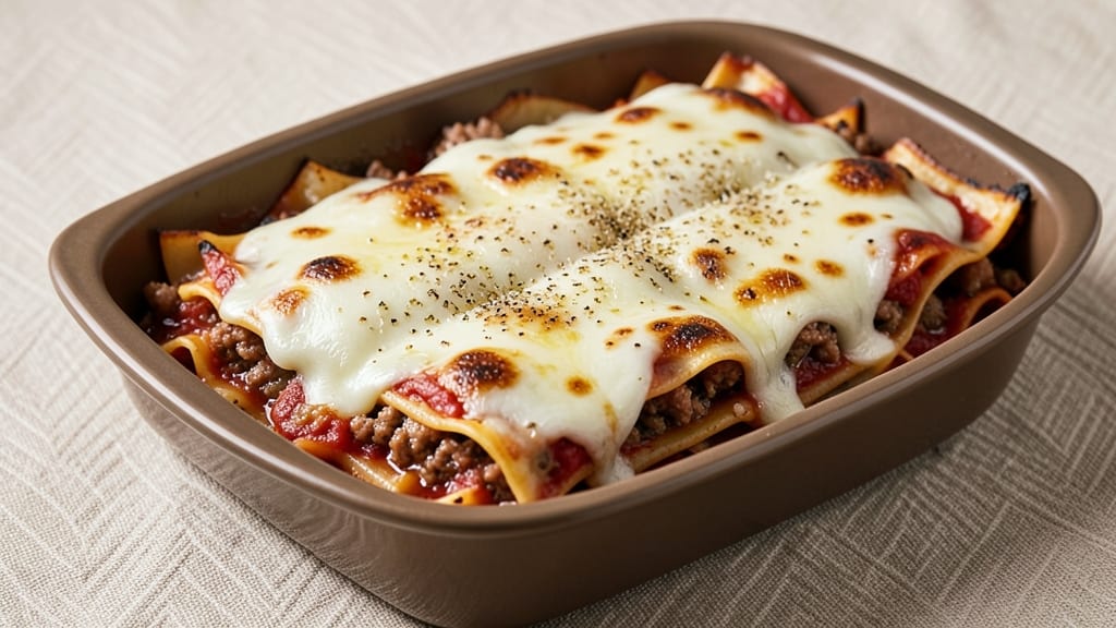 Minced Pork Lasagna Recipe: Layered Richness With Melty Cheese Crunch