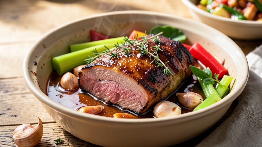 Amazing Pork Loin Slow Cooker Recipes: Hands-Off Juiciness With Celery Crown Crunch