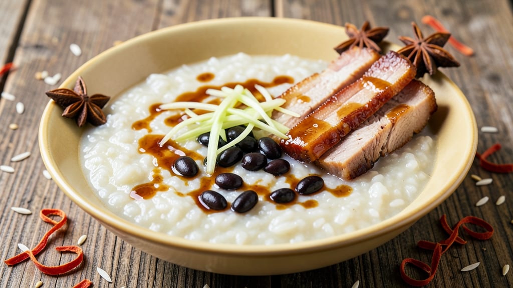 Cantonese Pork Congee Recipe: Fragrant Rice Porridge With Silky Pork and Star Anise Depth