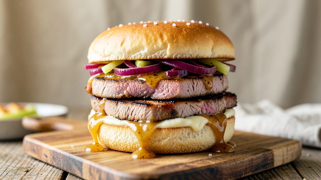 Culver's Pork Tenderloin Sandwich Recipe: Crispy Celery Crowns Over Smoky Onion Velout