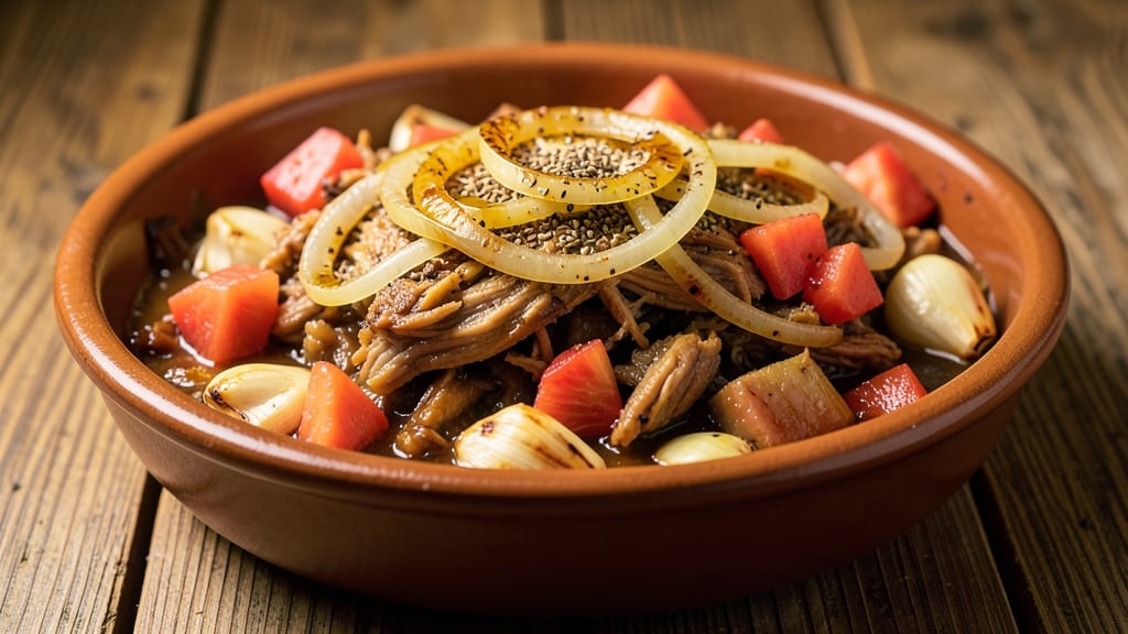 America's Test Kitchen Pork Tinga Recipe: Smoky Pineapple-Achiote Shreds With Crispy Tortilla Crowns