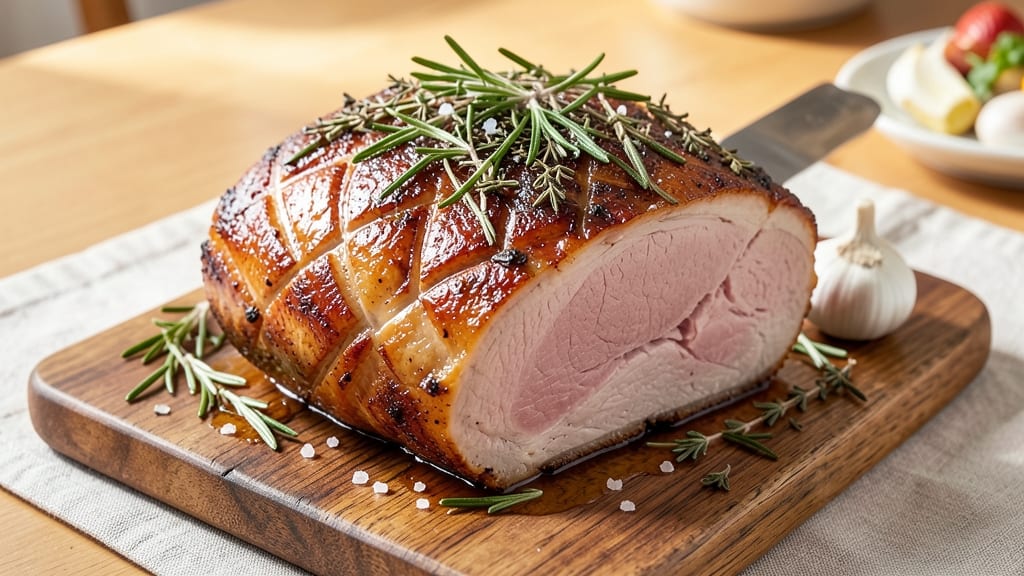 4-Pound Pork Roast Recipe: Juicy Pink Centers With Herb-Crusted Crisp