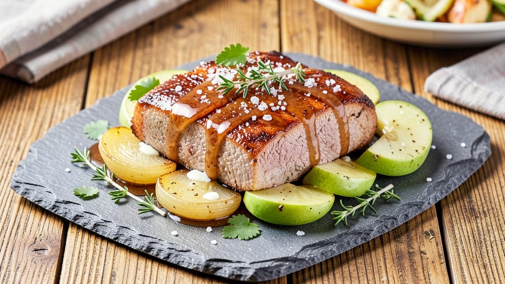 Apple Glazed Pork Tenderloin Recipe: Caramelized Apple Crunch Meets Savory Sweetness