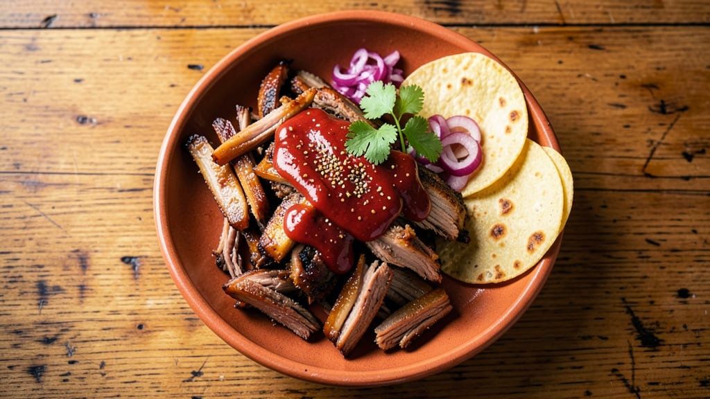 Mexican Pulled Pork Oven Recipe: Smoky Cinnamon-Sugar Crunch Topping