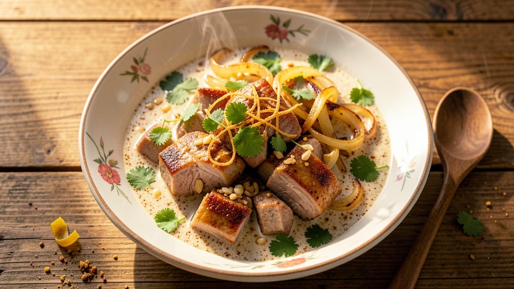 Mild Pork Curry Recipe: Gentle Spice with Creamy Coconut Hug