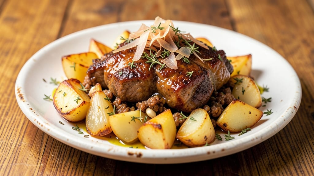 Mince Pork Potato Recipe: Crispy Edges, Juicy Centers in One Pan