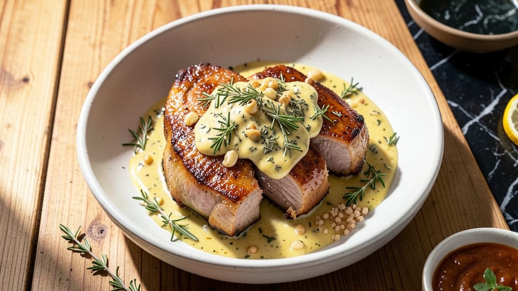 Amish Pork Chops Recipe: Pan-Seared Crispiness With Herbed Butter Baste
