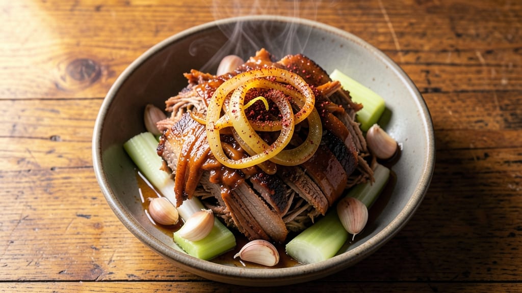 A&W Root Beer Pulled Pork Recipe: Smoky-Sweet Shreds With Celery Crown Crunch