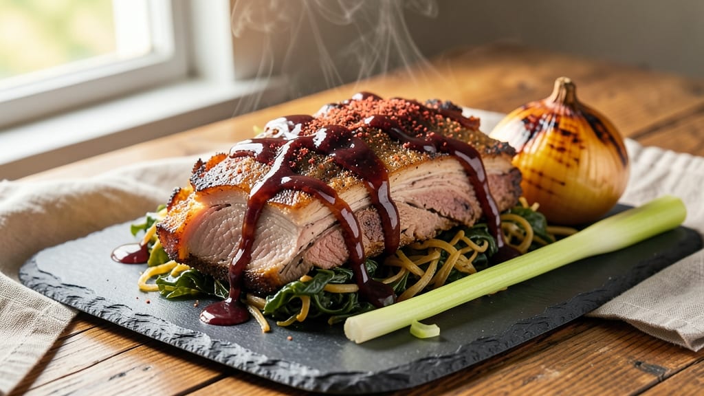 5 Star Pulled Pork Recipe: Smokehouse-Infused Tenderness with Celery Crown Crunch