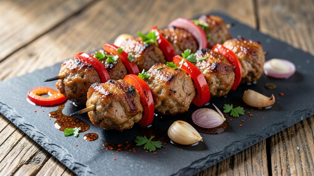 Minced Pork Kebabs Recipe: Skewered Spice-Packed Bites in 20 Minutes