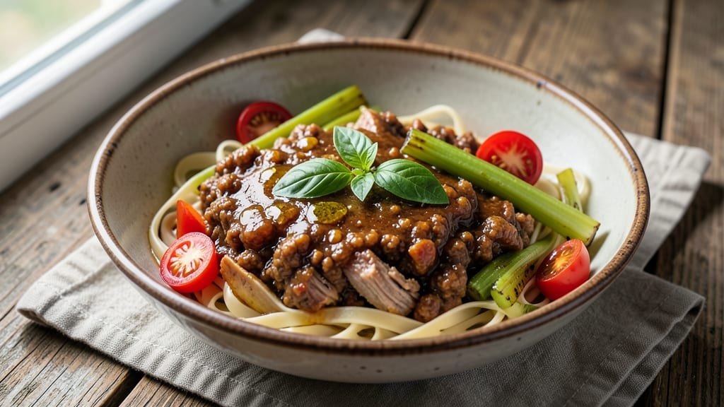 Minced Pork Ragu Recipe: Slow-Simmered Richness with Pasta Pairing