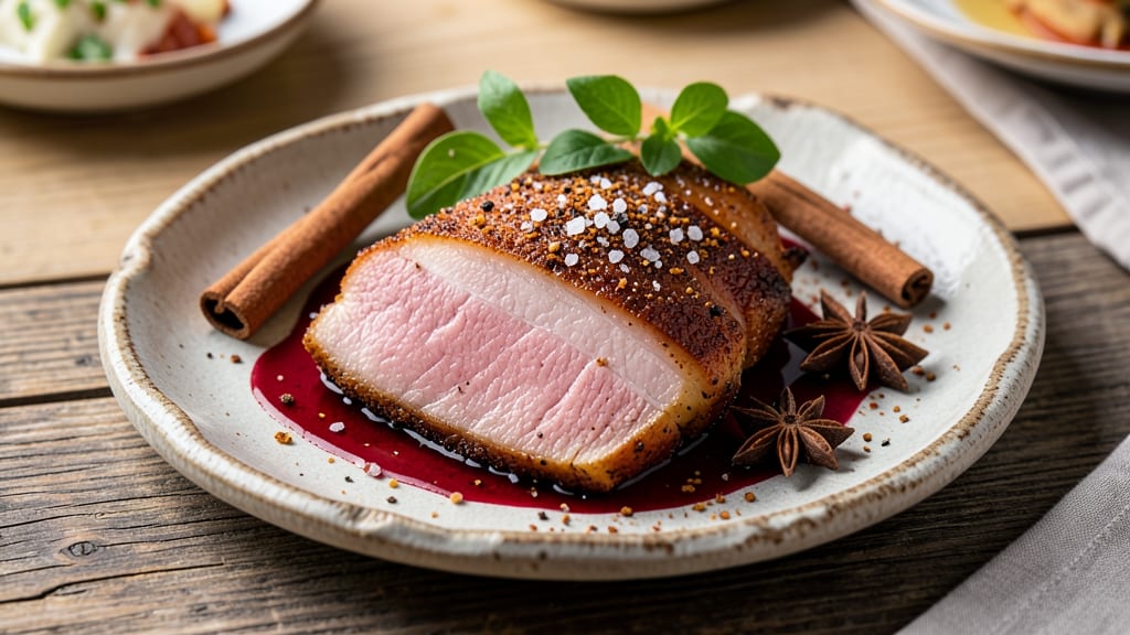Berkshire Pork Belly Recipe: Crispy Five-Spice Bark, Juicy Pink Core