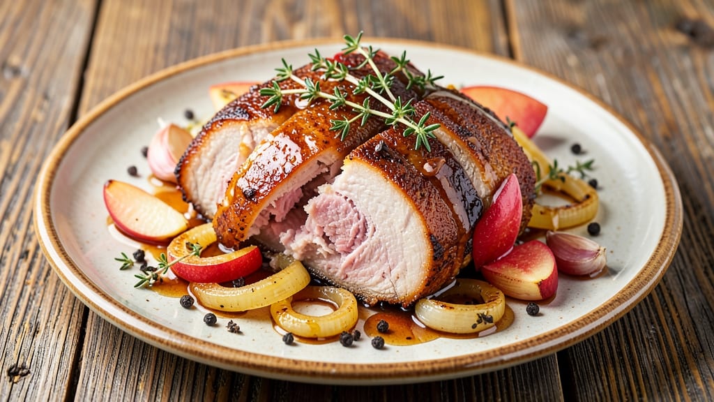 Apple Stuffed Pork Roast Recipe: Sweet-Savory Apple Filling That Caramelizes