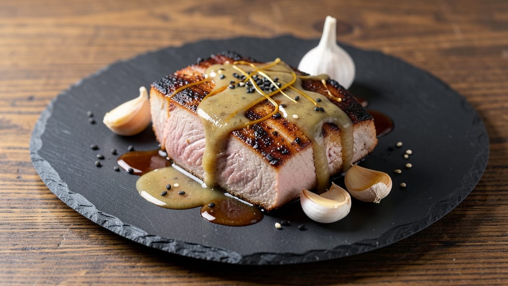 Miso Pork Roast Recipe: Glossy Umami Crust and Juicy Pink Centers