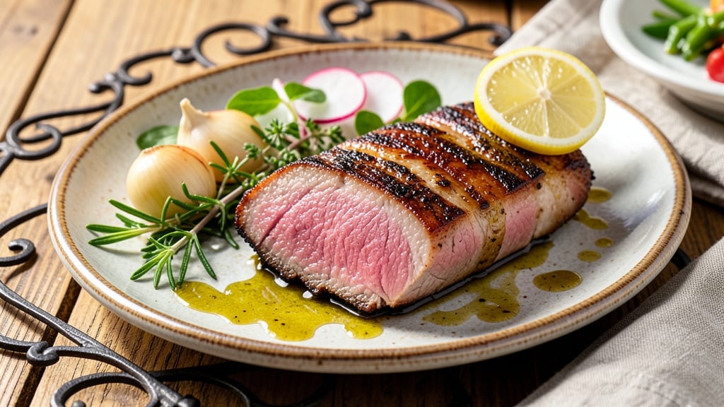Mediterranean Pork Loin Recipe: Lemon-Garlic Roast With Crispy Herb Crust