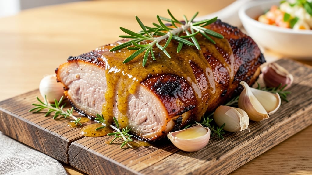 1 Lb Pork Roast Recipe: Herb-Crusted Crisp With Juicy Pink Hearts