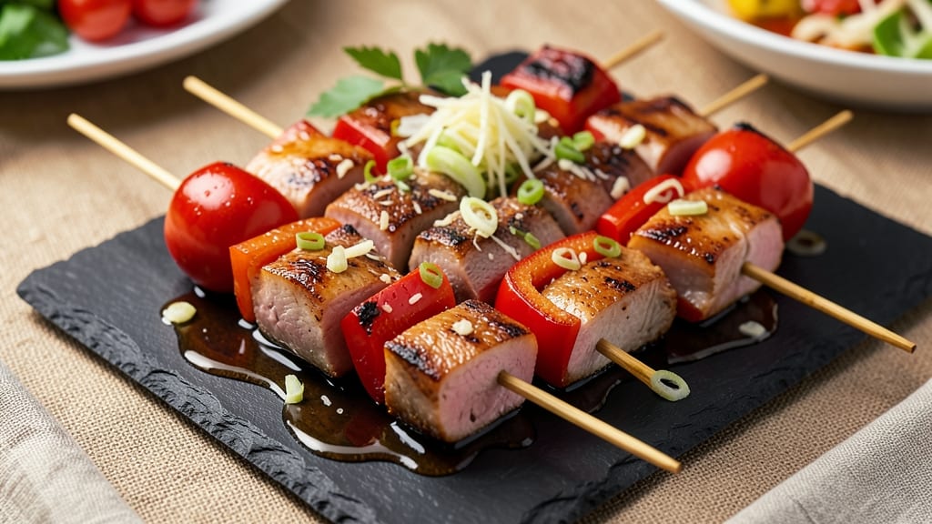 Asian Pork Kabobs Recipe: Charred-Sweet Skewers With Sticky Glaze Magic