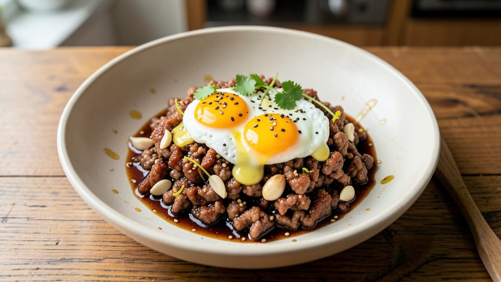 Minced Pork and Egg Recipe: One-Pan Crispy Edges and Silky Centers