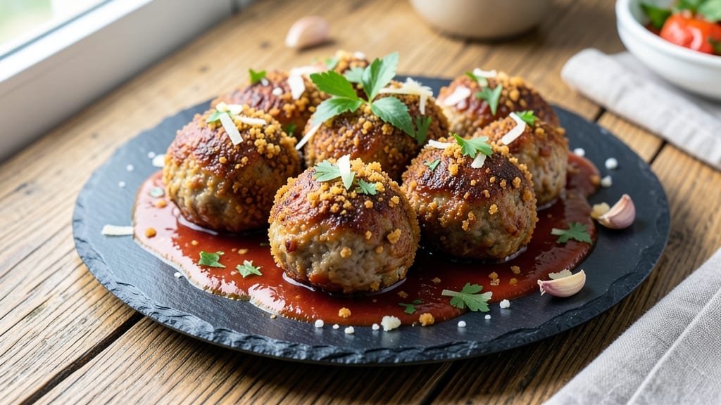 Meatballs With Pork Rinds Recipe: Crunchy Crust, Juicy Hearts in One Bowl