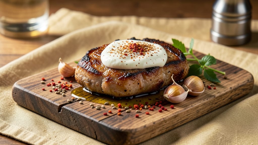 Middle Eastern Pork Chops Recipe: Spiced Yogurt Marinade for Tender Crust