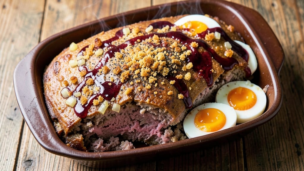 All-Pork Meatloaf Recipe: Smoky-Spiced Crunch Over Juicy Centers