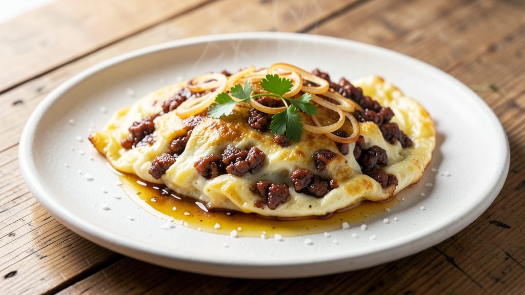Minced Pork Omelette Recipe: Fluffy Layers with Savory Pork Filling