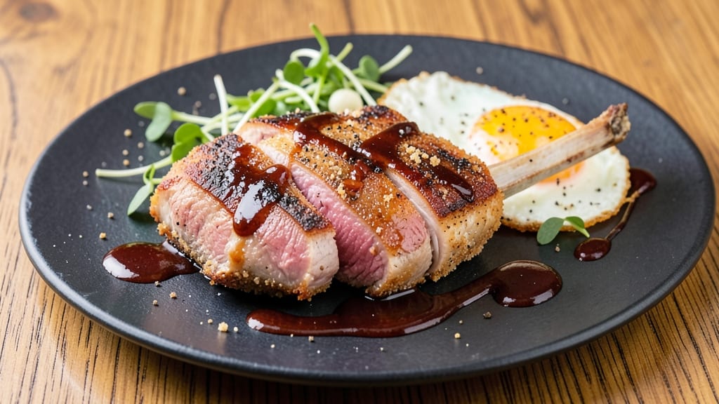 A1 Steak Sauce Pork Chops Recipe: Crispy Crust, Juicy Pink Magic in One Pan