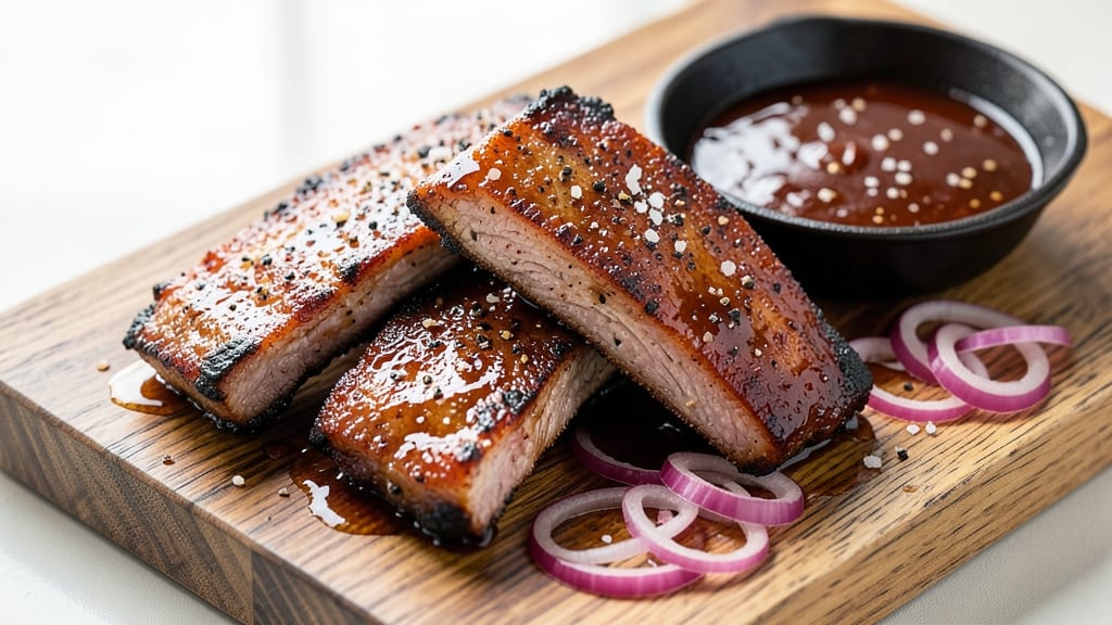 Air Fried Pork Ribs Recipe: Smoky-Sweet Crunch in 25 Minutes