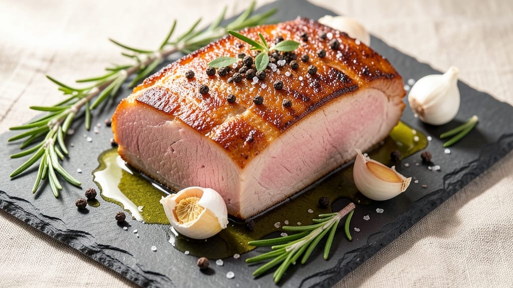 4-Lb Boneless Pork Loin Roast Recipe: Rosemary-Kissed Crust and Moist Core