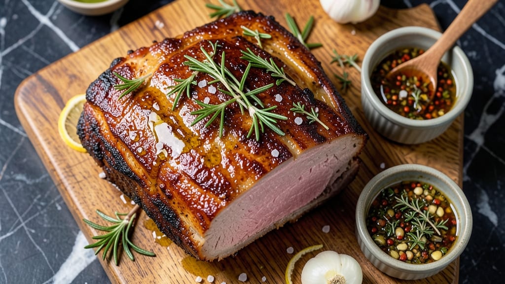 3 Lb Boneless Pork Loin Roast Recipe: Herb-Crusted Roast With Juicy Pink Hearts