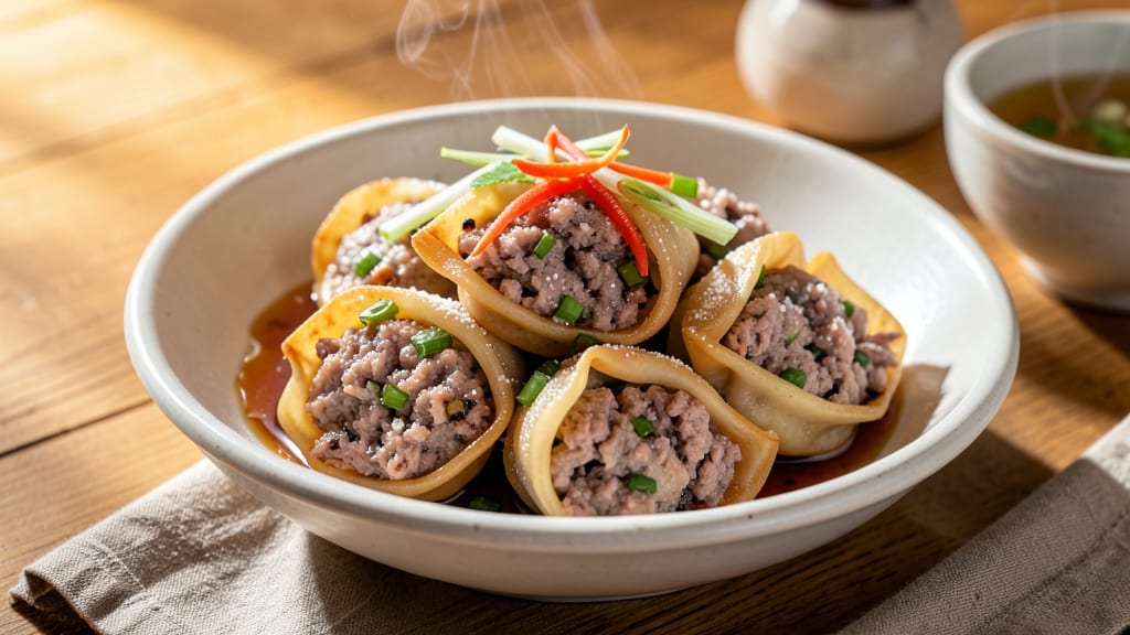 Authentic Pork Dumplings Recipe: Steamed to Juicy Perfection With Five-Spice Crust