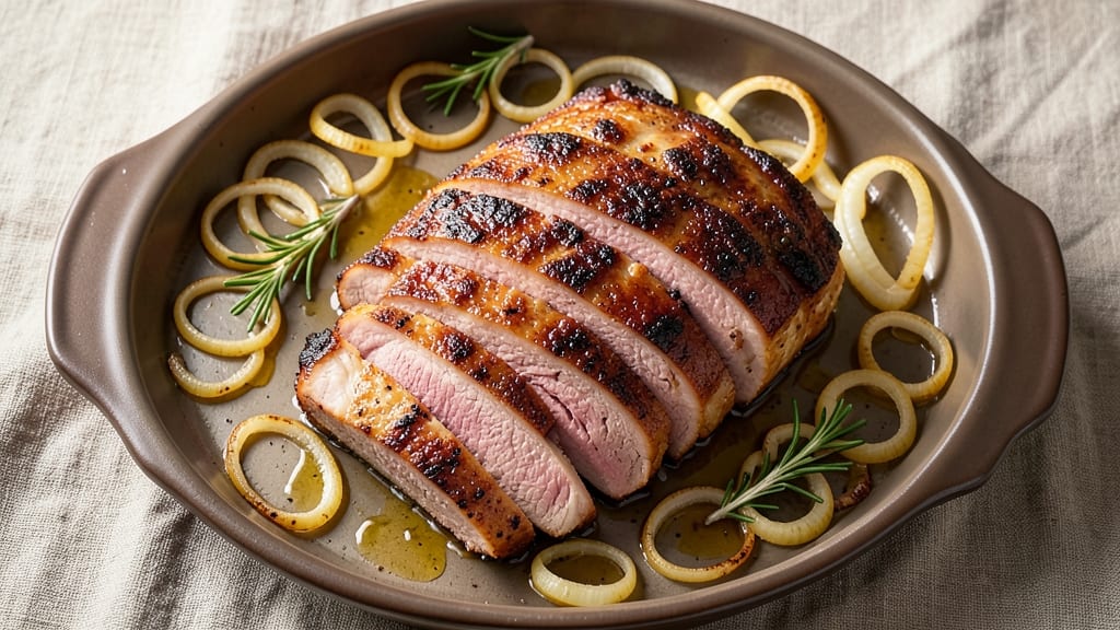 2-Lb Boneless Pork Loin Roast Recipe: Reverse-Seared for Juicy Core and Crispy Bark