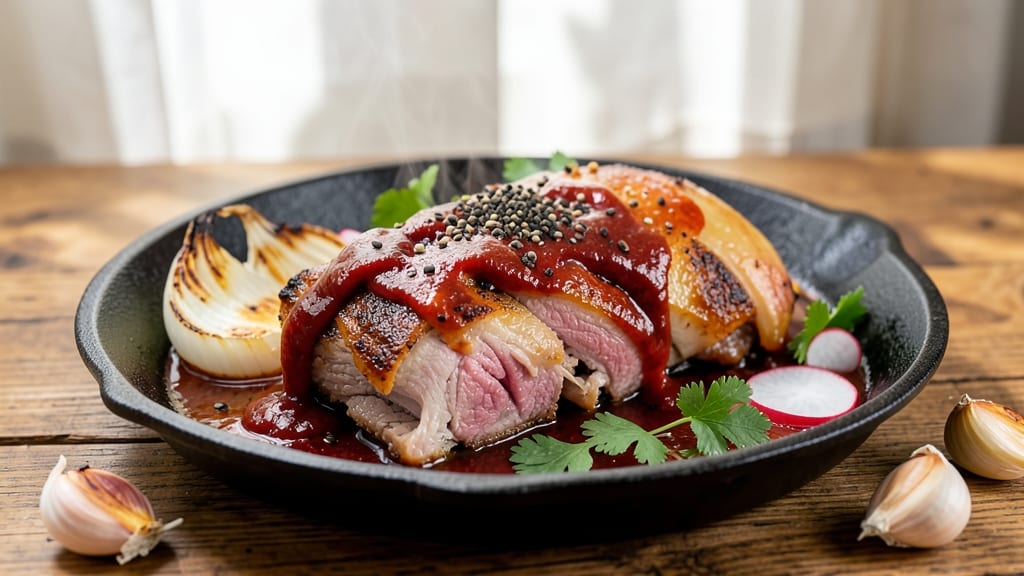 Mexican Spicy Pork Recipe: Smoky Chipotle Shreds With Crispy Tortilla Crowns