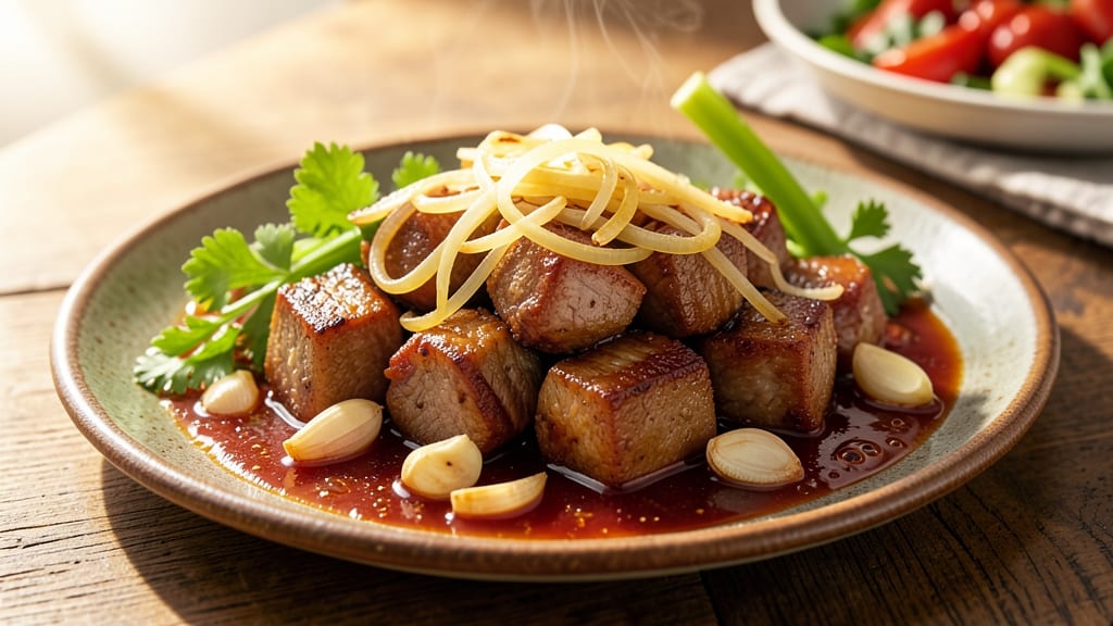 Alamang With Pork Recipe: Slow-Simmered Celery Crown Crunch