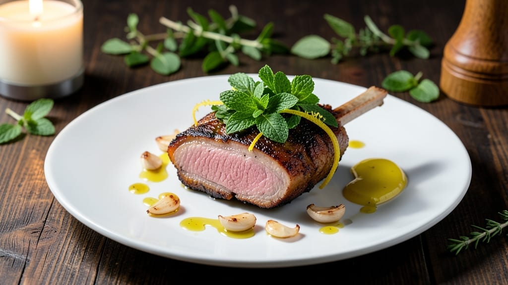 Mint Pork Chops Recipe: Bright Herb Crust With Juicy Pink Centers
